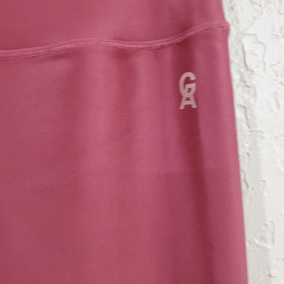 Good American Burgundy/Wild Hibiscus The Ombré Activewear Bottoms Size Large - Picture 5 of 11